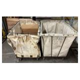 2 Rolling Hampers/Carts.*