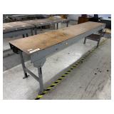 Long Industrial Table.*