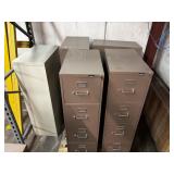 5 Filing Cabinets.*