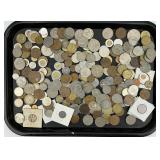 Approx 4lbs Mexican Pesos/Centavos.
