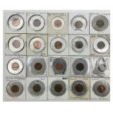 20 Lucky and Souvenir Penny Tokens.