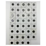 39 Germany 1940-194210 Reichspfennig Coins.