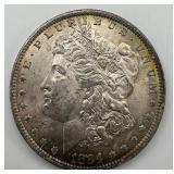 90% Silver 1884-O Morgan Dollar.
