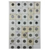 39 Germany 1939-1943 10 & 50 Reichspfennig Coins.