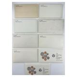 9 U.S. Mint Uncirculated Coin Sets Dated Years