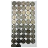 47 1979-1999 Susan B. Anthony Dollars.