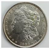 90% Silver 1886 Morgan Dollar.