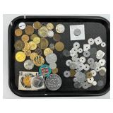 Assorted Medals and Tax Tokens.