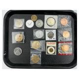 15 Notable People Tokens/Medals.
