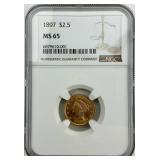 NGC MS 65 Gold Liberty Head $2.50 Eagle.