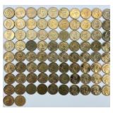 82 Sacagawea & Presidential Dollar Coins.