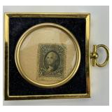 12 Cent George Washington Stamp.