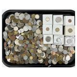 6lbs+ Foreign Coins.