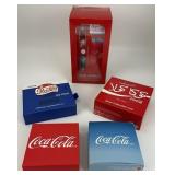 5pc Silver Coca Cola and Pepsi Collectible Coins.