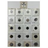 3 German 1, 2, 5, 10, 50 Reichspfennig Type Sets.