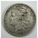 90% Silver 1878-CC Morgan Dollar.