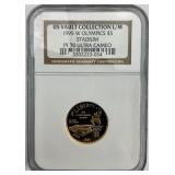 NGC PF 70 Ultra Cameo Gold 1995-W Olympics $5.