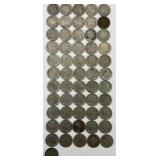 41 Buffalo & 5 Liberty Head Nickels.