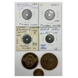 German WWII Military Coinage and  Medals.