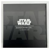1oz Fine Silver 2022 Star Wars Sandcrawler Coin.