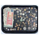 Foreign Paper Currency and Coins.