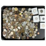 Approximately 4lbs Foreign Coins.