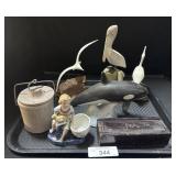 Oceanside Decor & Wooden Box.