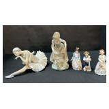 Lladro & Royal Doulton Figurines.