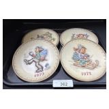 Goebel Hummel Collectors Plates.
