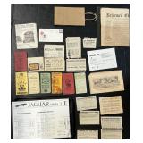 Advertising Coupons, Religious Ephemera.