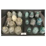 Glass & Ceramic Insulators, Hemingray, Armstongs.