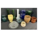 Foltz Redware Pottery, Hoosier Glass, Stoneware.