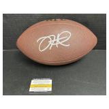 Jalen Hurts Autographed Football.