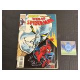 Autographed Spider-Man Comic Book.