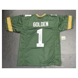 Autographed Matthew Golden Jersey.