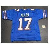 Autographed Josh Allen Jersey.