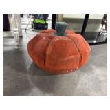 Carved Wooden Pumpkin.