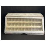 American Thread Star Twist Spool Cabinet.