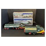 4 Hess Trucks.