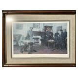 Signed Tom Lovell ï¿½Surrender At Appomattoxï¿½ Print.