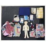 Hand Sewn Dolls, Fabric Scraps, Sewing Notations