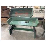 (2) Vtg Wagon Benches.