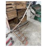 Antique Grain Cradle Scythe.