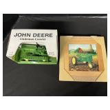 Die Cast John Deere Lindeman Crawler, Trivet.
