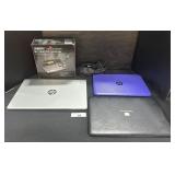 2 HP Laptops & 1 Gateway Laptop, Bearcat Scaner