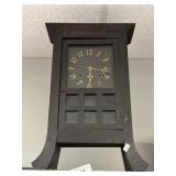 Antique Mission Oak Mantle Clock.