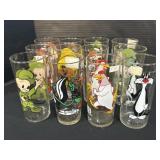 Pepsi Looney Tunes Character Glasses.