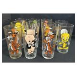 Pepsi Looney Tunes Character Glasses.