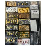 Pennsylvania License Plates.