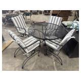 Wrought Iron Patio Set.